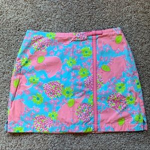 Lilly Pulitzer Elephant Skort